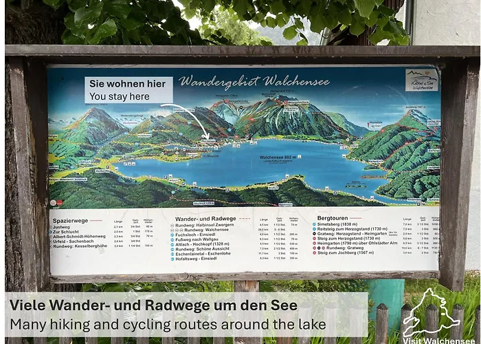 Seeblick Am 公寓 瓦尔兴湖